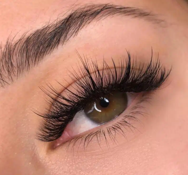 Pestañas estilo Wispy