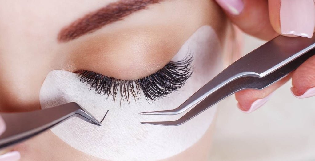 extensiones de pestañas