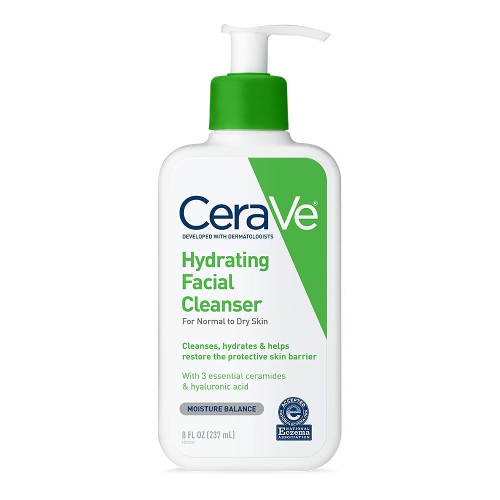 CeraVe Limpiador Facial Hidratante | Jabón Facial Hidratante Para Piel Seca
